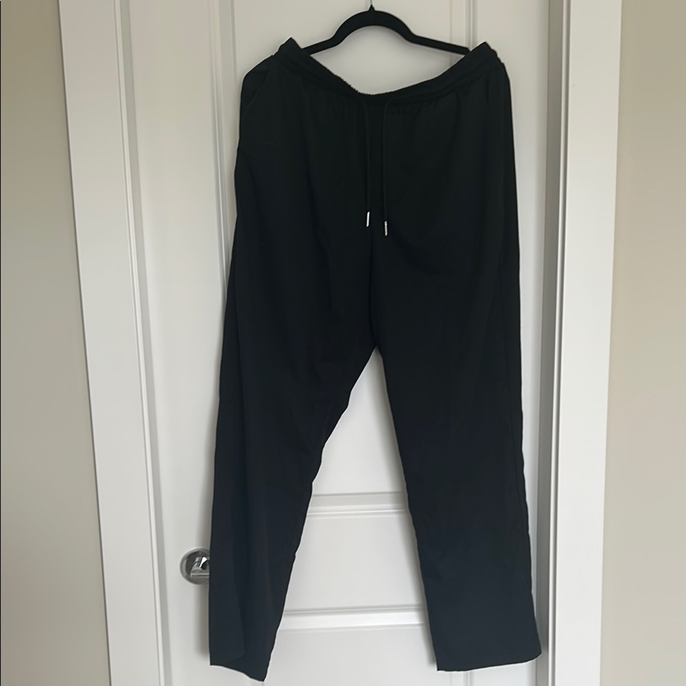 SHEIN Black Sweatpants Relaxed Fit Joggers